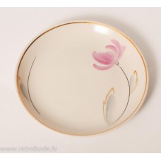 Porcelāna šķīvis, apakštase no servīzes Ausma, PFF, Rīgas porcelāns